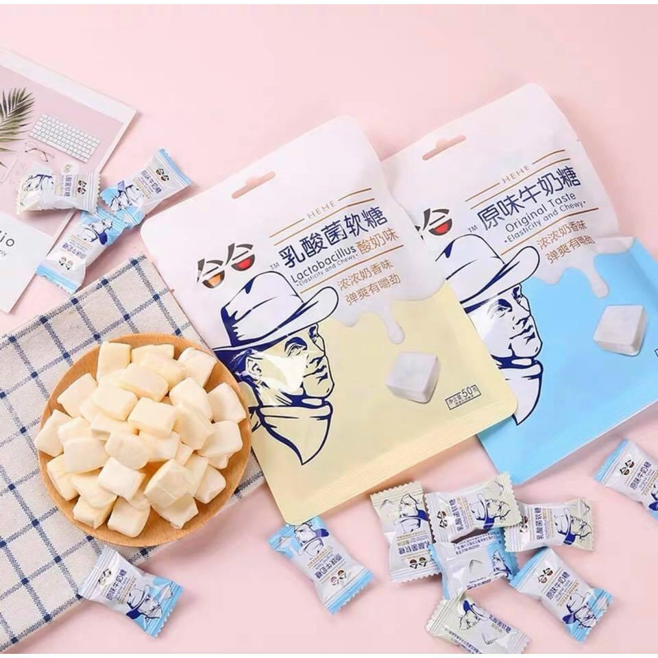 [Mã 77FMCGSALE1 giảm 10% đơn 250K] [Siêu Hot] Kẹo sữa chua ông già Hosh - Đài Loan | BigBuy360 - bigbuy360.vn