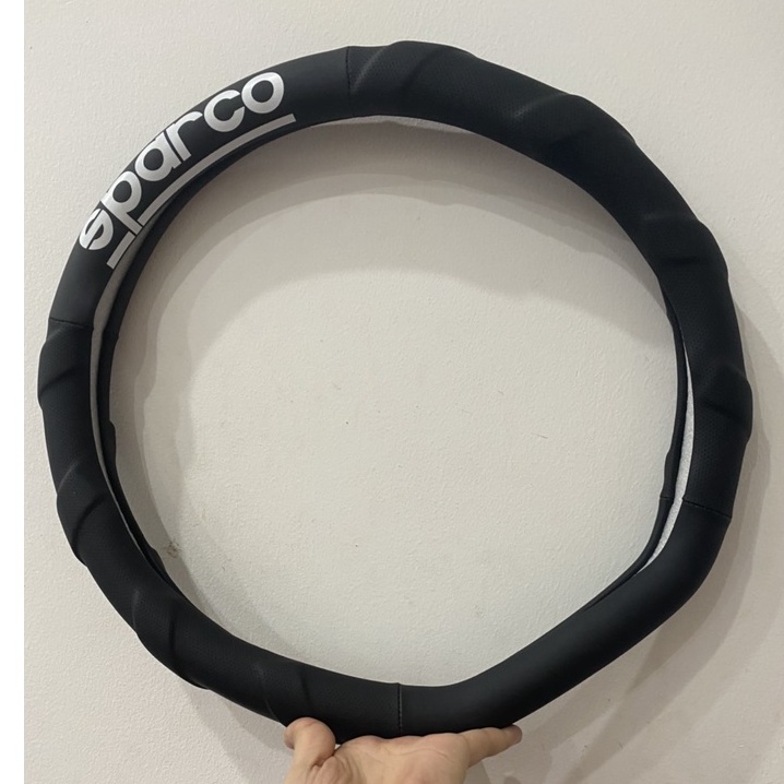 Bọc da tay lái , Bọc Vô Lăng Sparco Cao Cấp Chữ D kích cỡ phù hợp với vô lăng xe 4 chỗ 5 chỗ và 7 chỗ