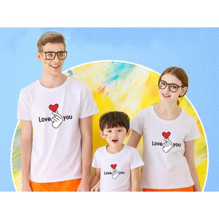 Áo gia đình set dành cho 3 người - Chất cotton mặc mềm mịn