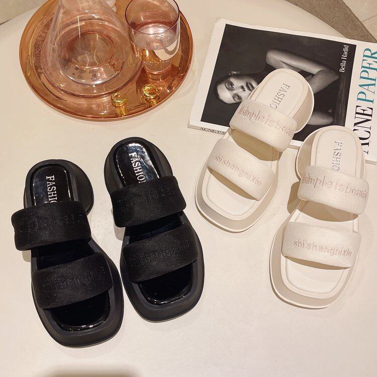 Xăng đan Cao Gót 2 Dây (5Cm) Phong Cách Hàn Quốc Mọi Người Phải Có ISS1018