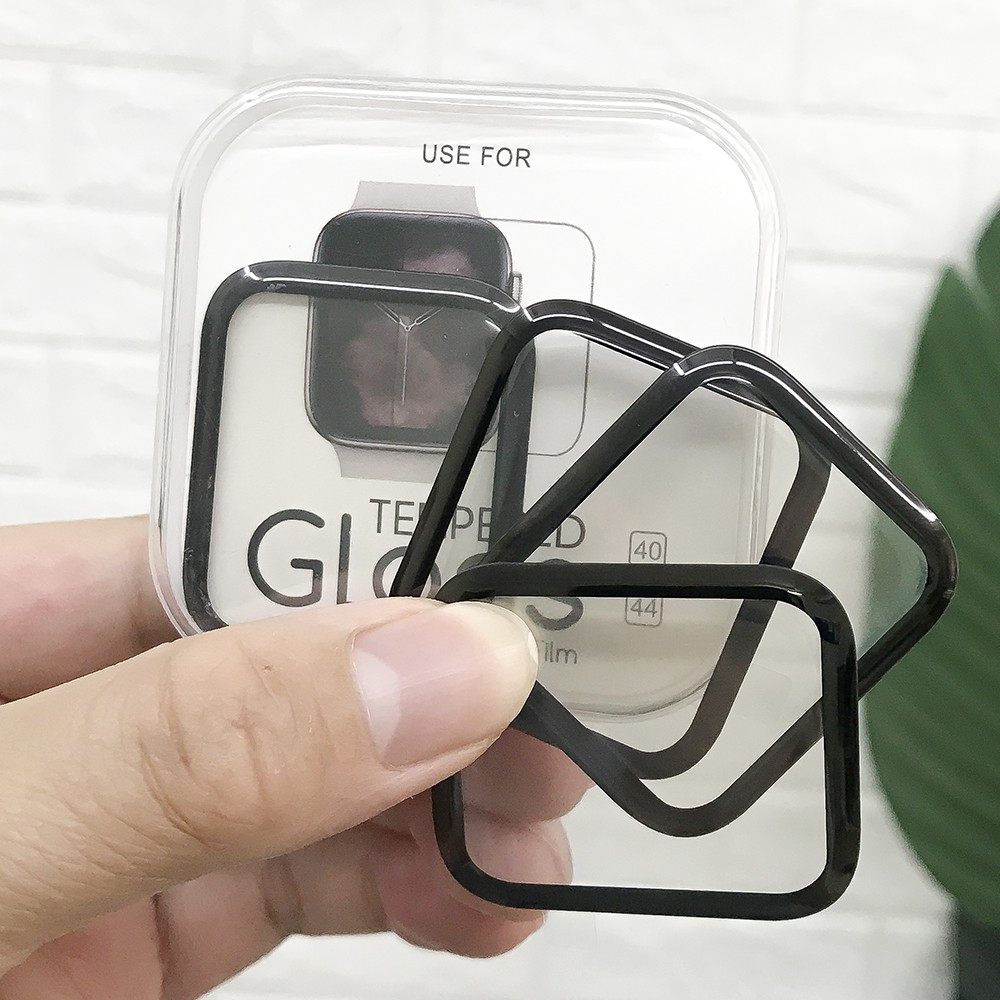 Kính Cường Lực, Kính Cường Lực Bảo Vệ Màn Hình Đồng Hồ Apple Watch (Full Box) 38mm 42mm 40mm 44mm Series 6 SE 5 4 3 2 1