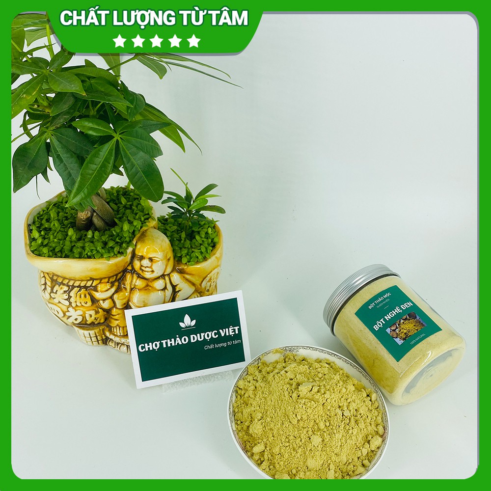 [Gía Sỉ] 500g Bột Nghệ Đen (Khô, Thơm, Mịn)