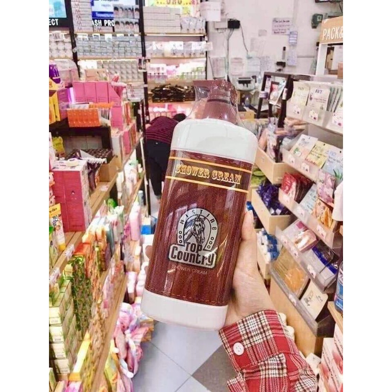 Sữa tắm con ngựa Thái Lan top Country(tặng kèm sữa rữa mặt)