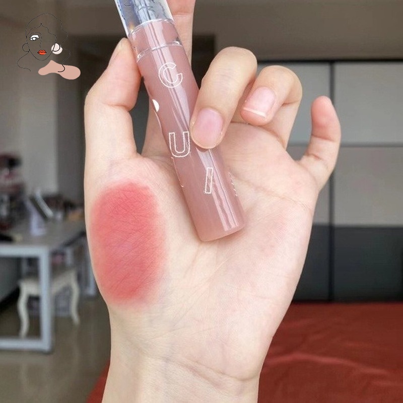 Son Môi Dạng Lỏng Mềm Mịn Chống Thấm Nước Màu Sắc Thời Trang