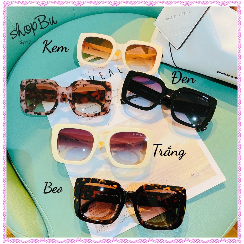 Kính râm nữ thời trang cao cấp dáng vuông B540 nhiều màu đẹp