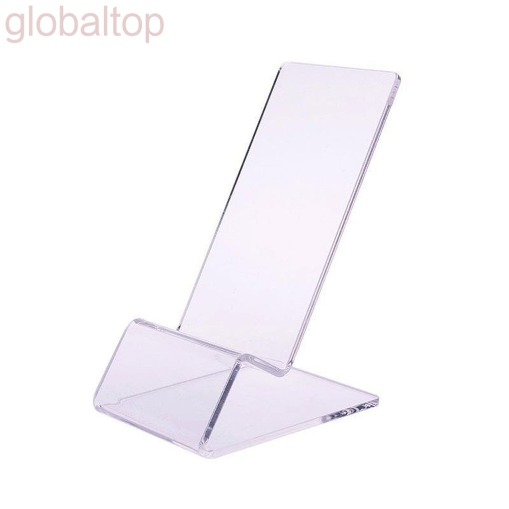 CLEAR Giá Đỡ Điện Thoại Bằng Acrylic Trong Suốt Tiện Dụng