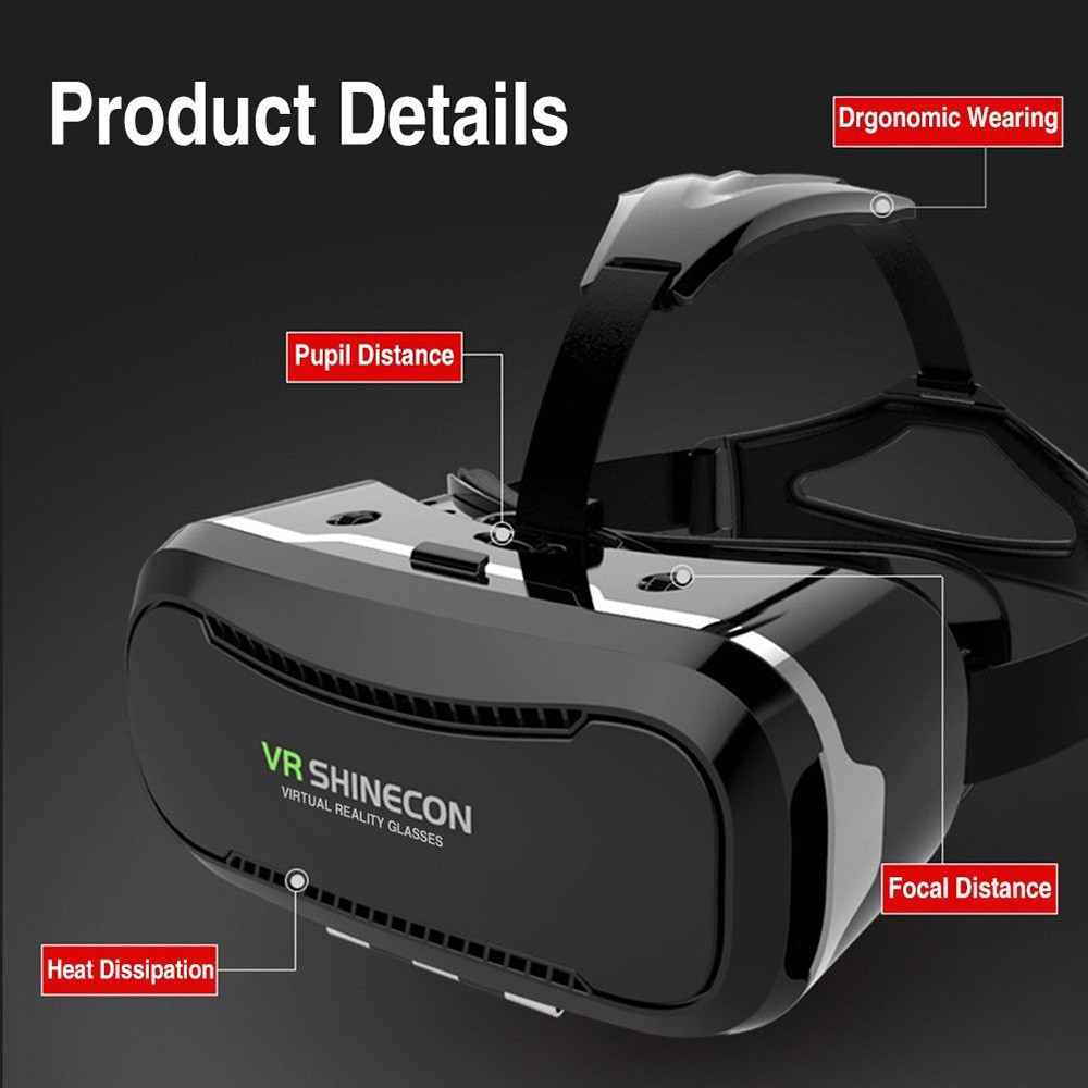 Kính Thực Tế Ảo 3D Vr Shinecon 2.0 Ii -dc2310