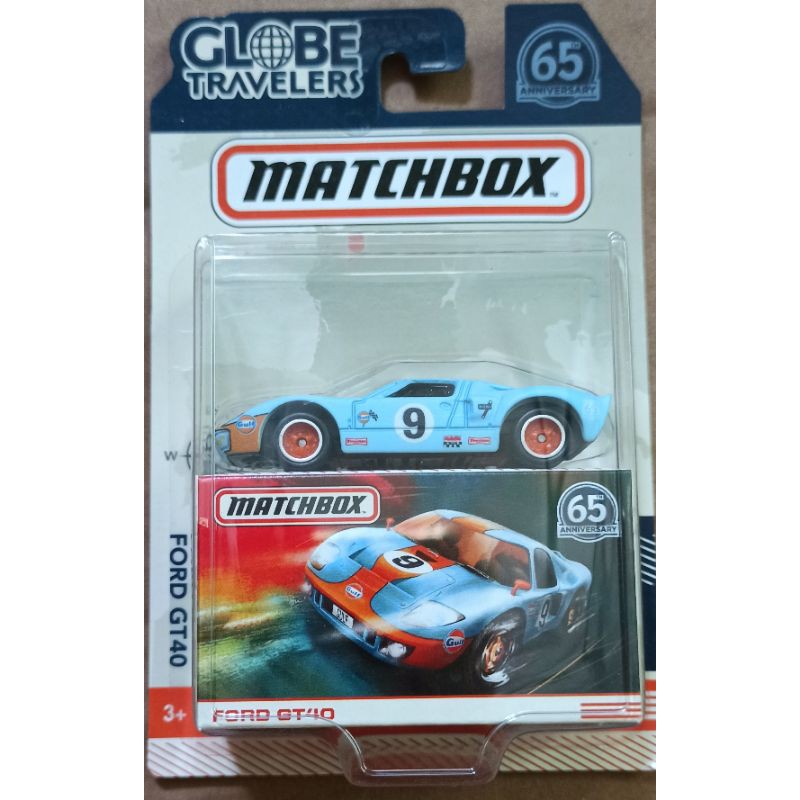 Matchbox clobe travelers ford gt40 gulf