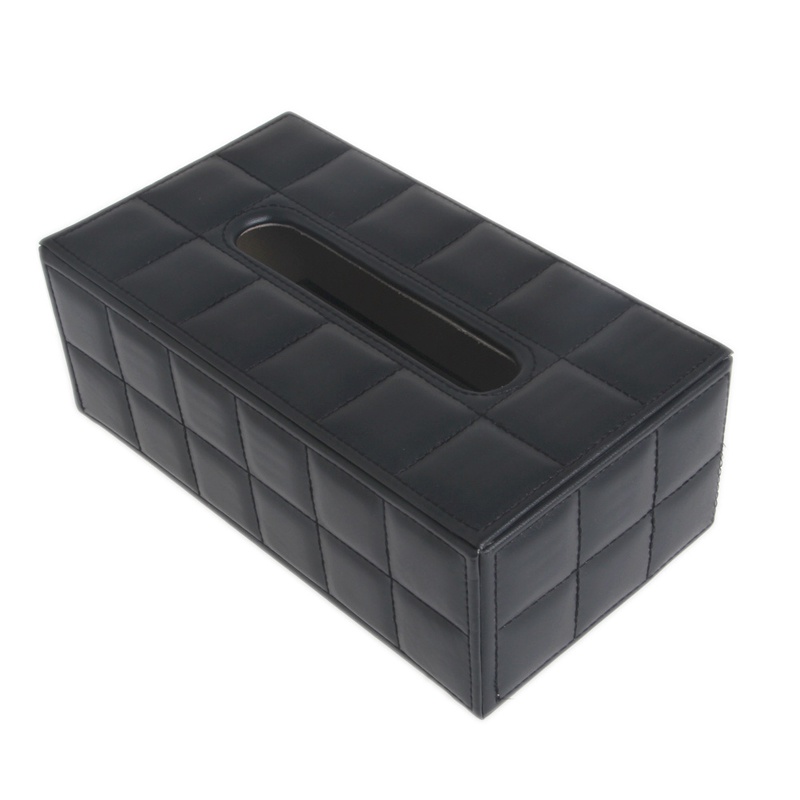 Hộp Đựng Khăn Giấy Bằng Da PU Để Bàn Trang Trí Nhà Cửa / Tiệc Cưới