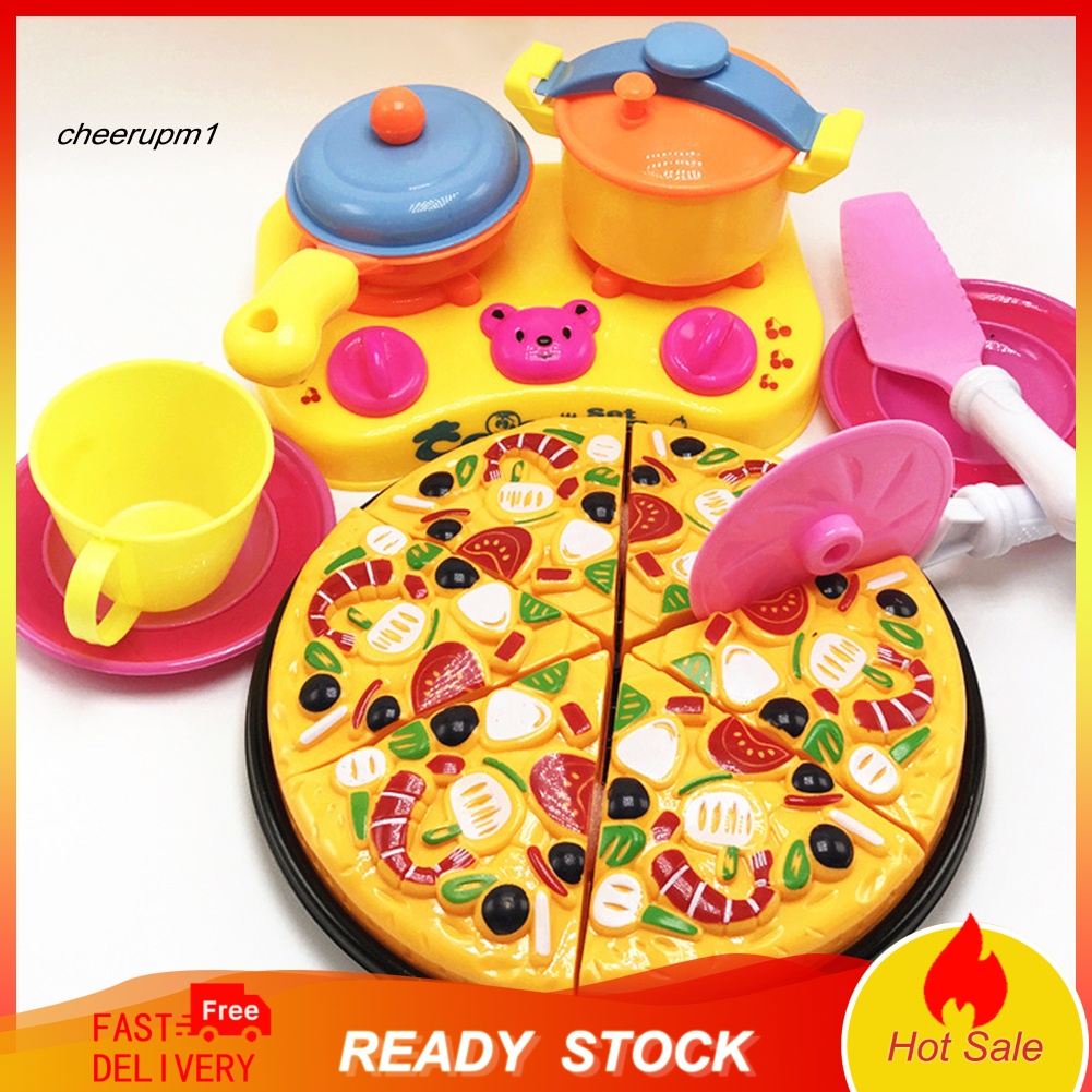 Bộ 6 / 9 món đồ chơi cắt bánh pizza cho bé