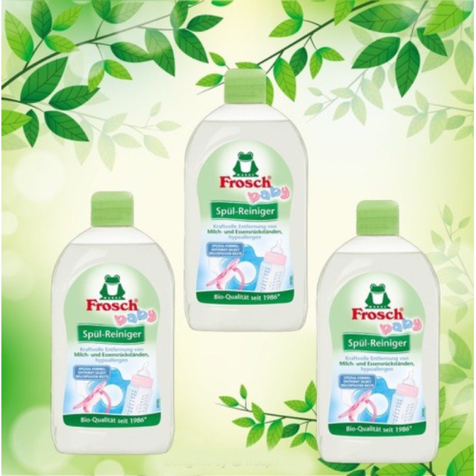 Nước rửa bình sữa, núm ti cho bé Baby Spül-Reiniger 500ml, dụng cụ trẻ em - Shop Viloet