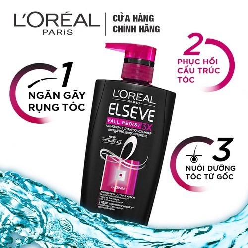 Dầu Gội Giúp Ngăn Gãy Rụng Tóc L'oreal Paris 620ML