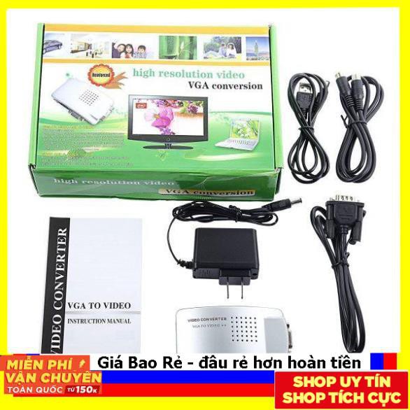 Bộ chuyển đổi tín hiệu VGA sang AV VIDEO S-VIDEO