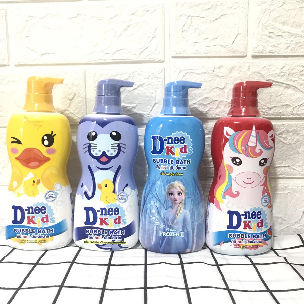 Sữa tắm gội Dnee Kid hình thú 400ml