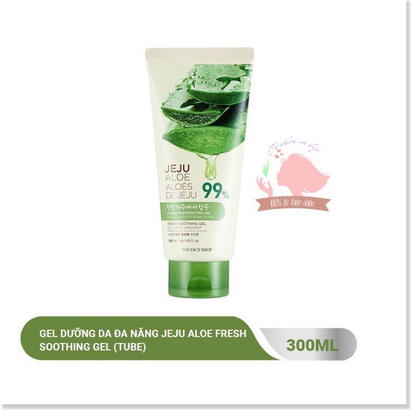 [Mã chiết khấu giảm giá mỹ phẩm chính hãng] GEL DƯỠNG ẨM VÀ LÀM MÁT DA ĐA NĂNG THE FACE SHOP JEJU ALOE SOOTHING GEL