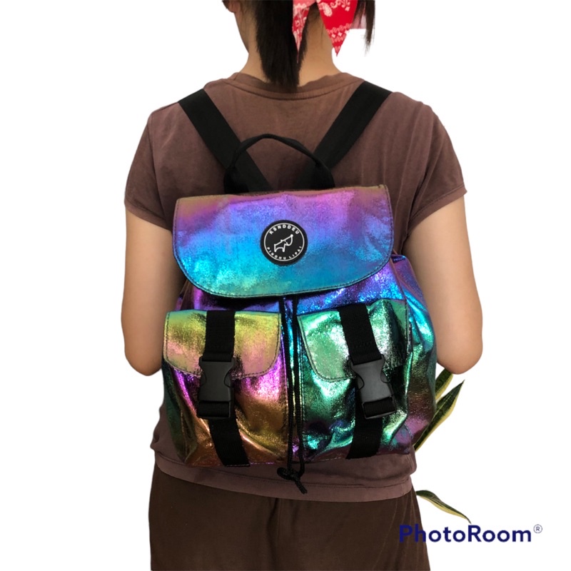 Balo rút hobogram ánh kim thời trang cá tính