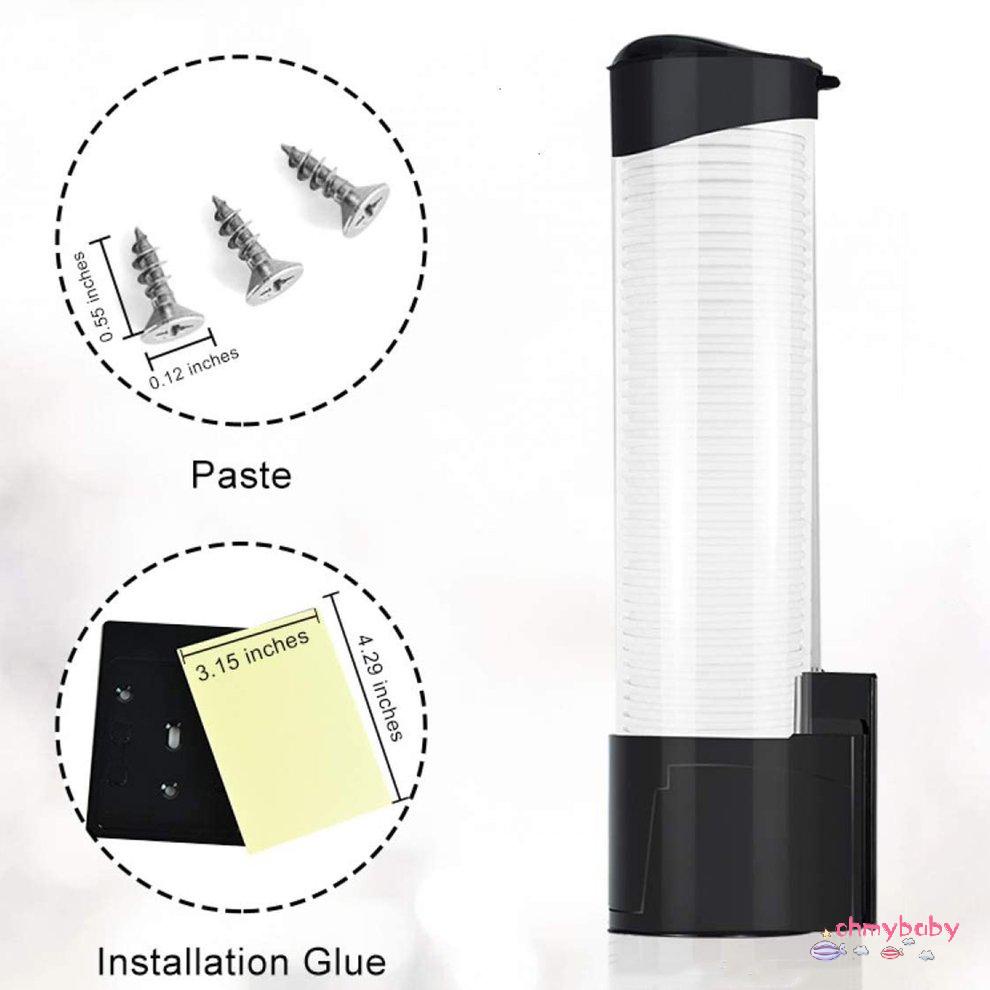 Tự động tẩy rửa cốc Giá đỡ cốc giấy treo tường Giá đỡ cốc dùng một lần [8/14]