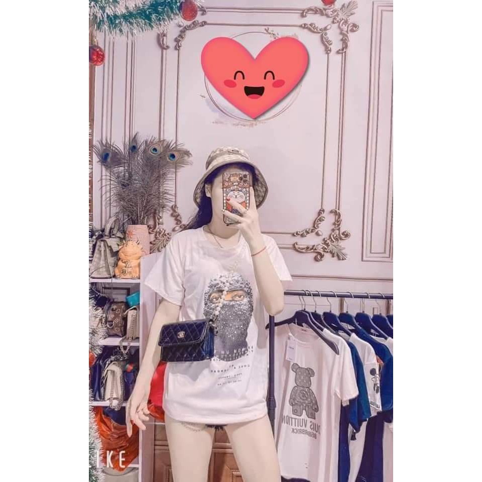 [VIDEO]⚡✨Áo thun họa tiết nam nữ tay lỡ oversize form rộng - chuẩn đủ màu vải bao đẹp🐠🐟 | BigBuy360 - bigbuy360.vn