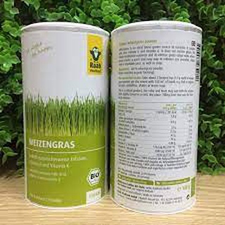 Bột cỏ lúa mỳ hữu cơ Raab (140g)