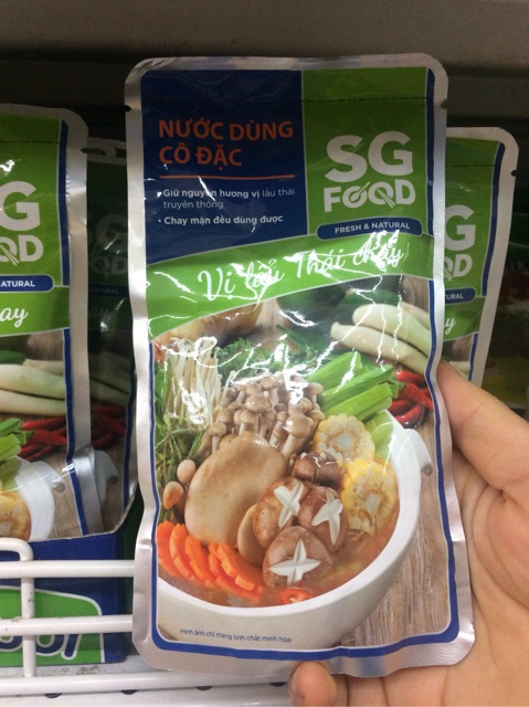 Nước dùng cô đặc vị lẩu Thái chay 150gr