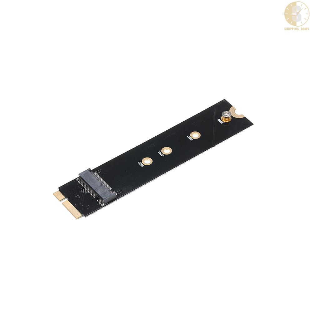 Bộ Chuyển Đổi Ổ Cứng M.2 Ngff B Key Sata Sang 7 + 17 Pin Thay Thế Cho Macbook Air A1465 A1466 (2012 Year Only) Ssd Hdd 2230 2242 2260 2280 Ssd