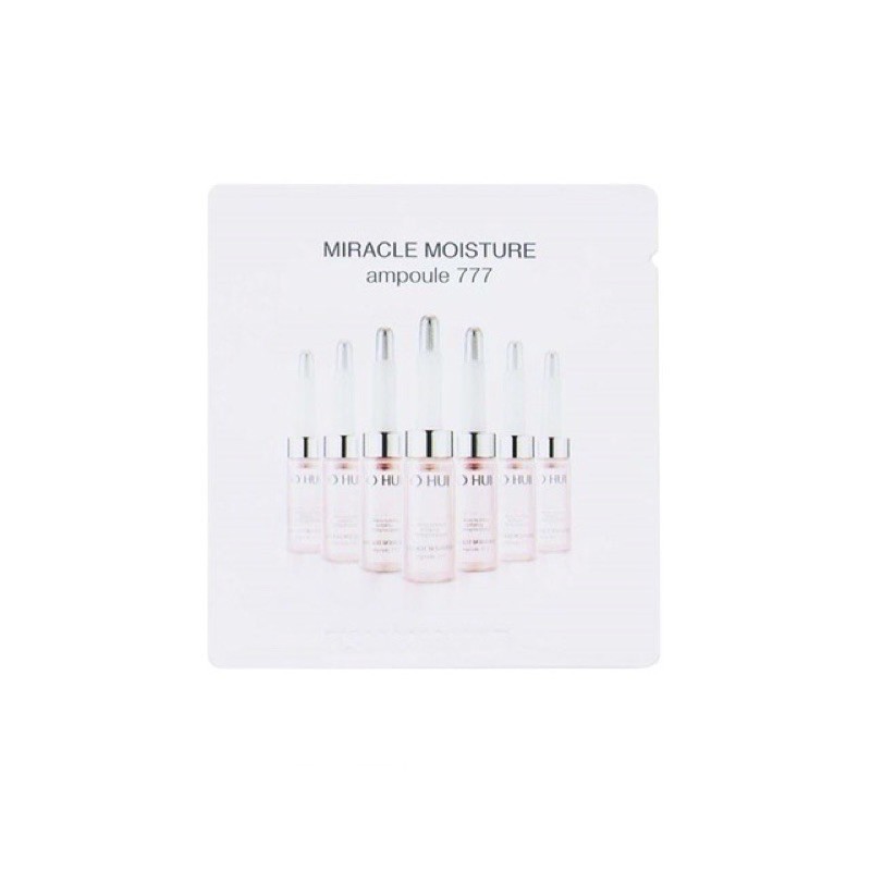 Tinh Chất Dưỡng Ẩm 777 Ohui Miracle date 2025