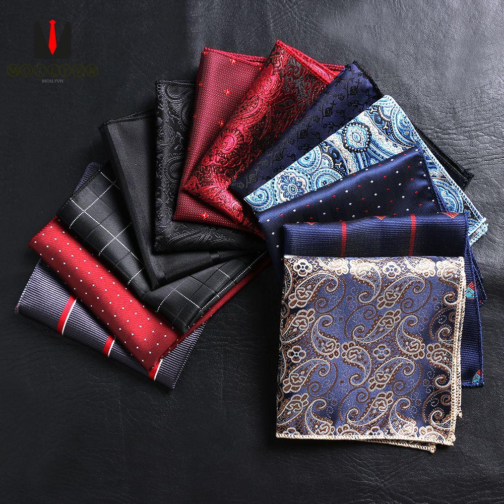 Khăn tay vuông bỏ túi vải satin in hoa