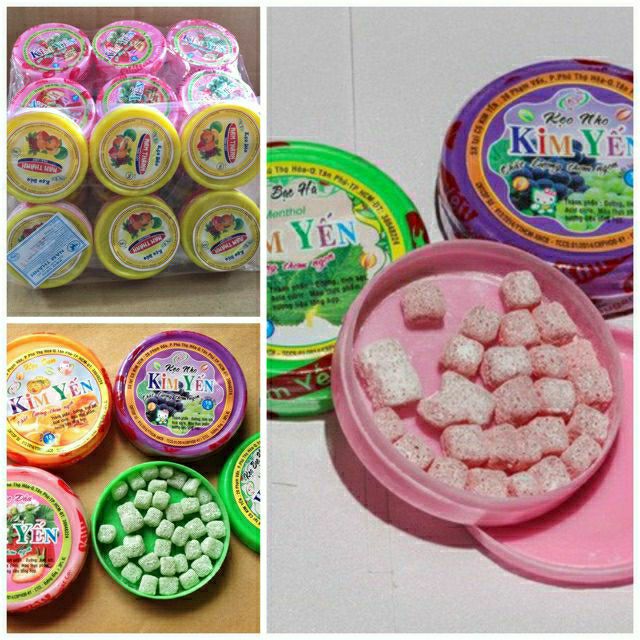 Vỉ 6 hộp kẹo dẻo Kim Yến