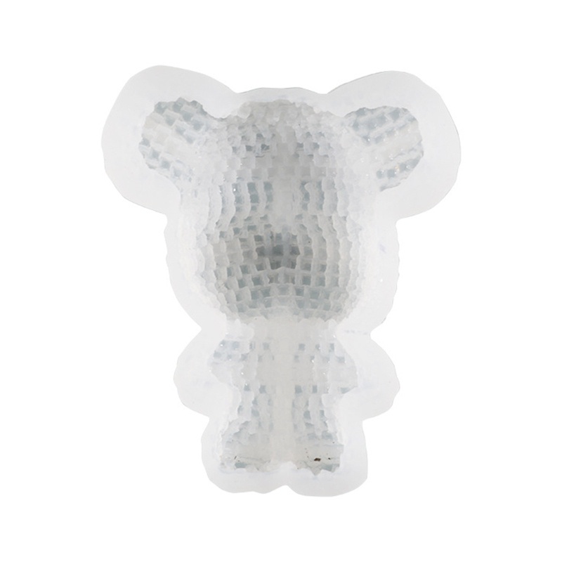 Khuôn Silicone Làm Đồ Trang Sức Hình Gấu Đáng Yêu DIY