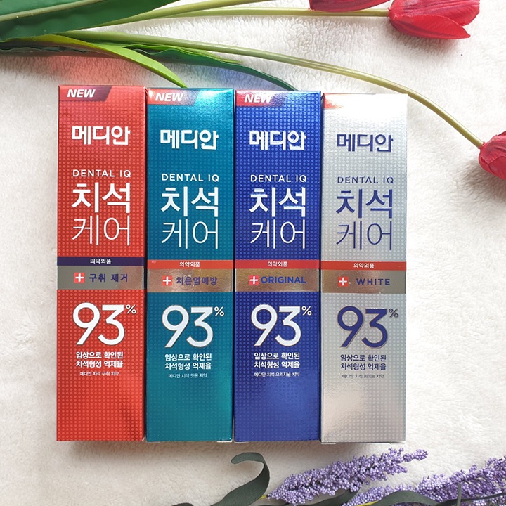 Kem Đánh Răng Median 93 Hàn Quốc 120G Chính Hãng