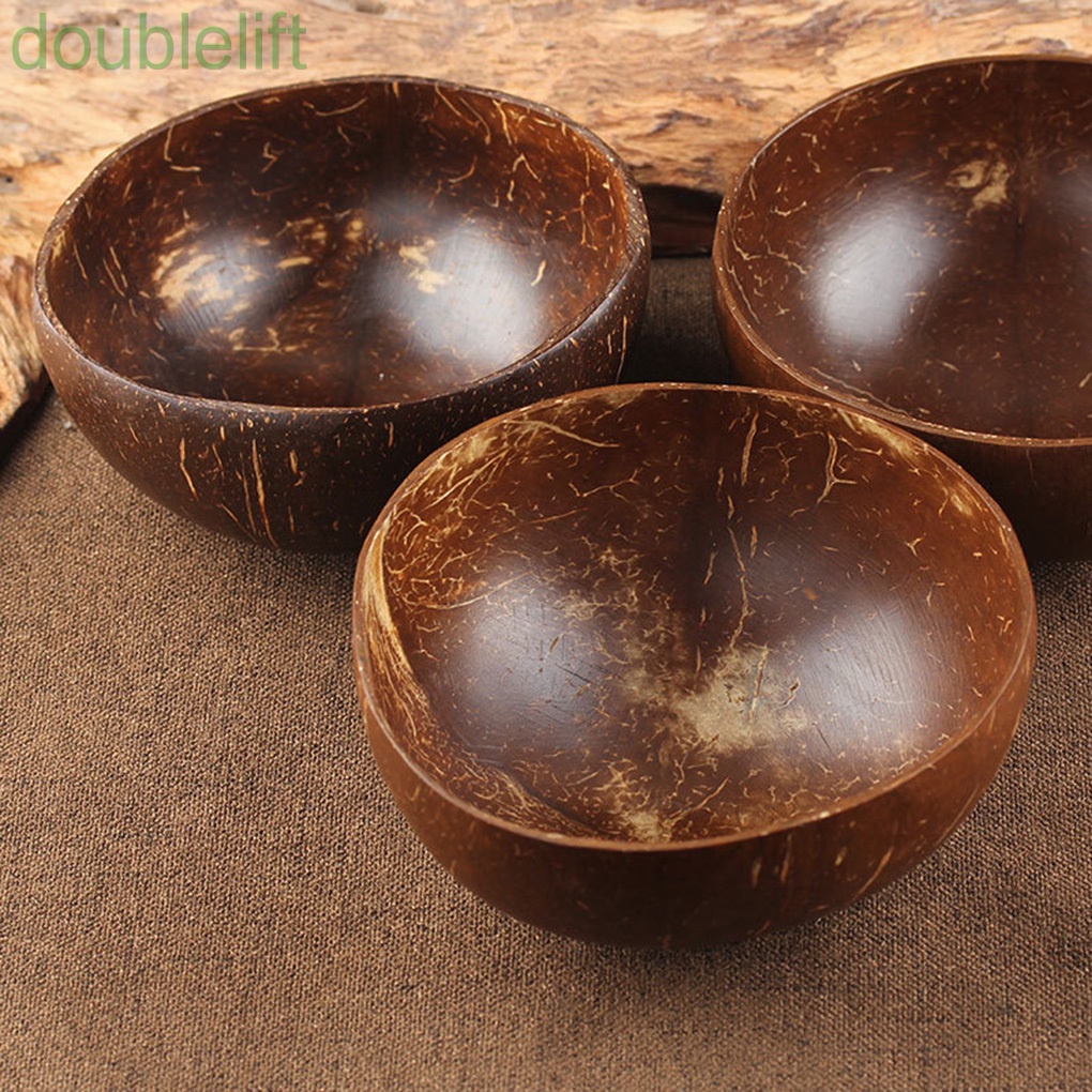 Tô đựng thức ăn bằng vỏ dừa tự nhiên thủ công