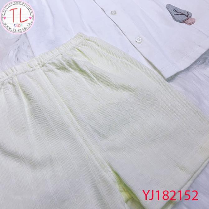 Thời trang trẻ em - Bộ áo quần xát nách cho bé gái hình cây thông - Quần áo bé gái - Bộ bé gái