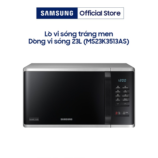 Lò vi sóng Samsung MS23K3513AS 23L 800W