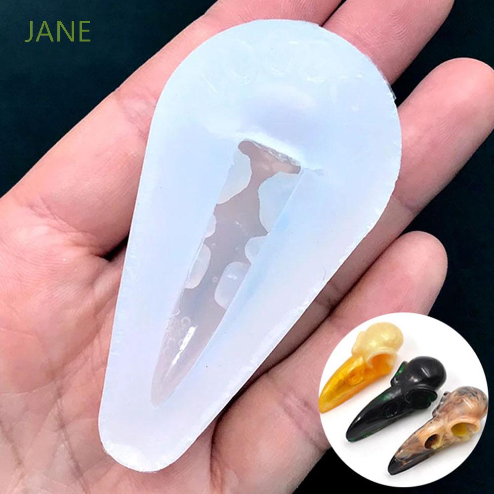 Khuôn Làm Mặt Dây Chuyền Pha Lê / Đá Thạch Anh / Pha Lê / Nhựa Resin Phong Cách Halloween Độc Đáo