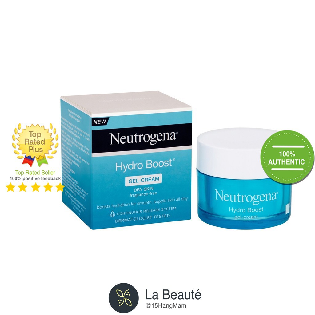 Neutrogena Hydro Boost Aqua Gel & Gel Cream - Kem Dưỡng Ẩm, Cấp Nước Dạng Gel 50ml