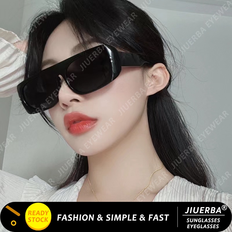 Kính Mát Vuông TR90 Chống Tia UV Màu Kẹo Phong Cách Hip Hop Thời Trang