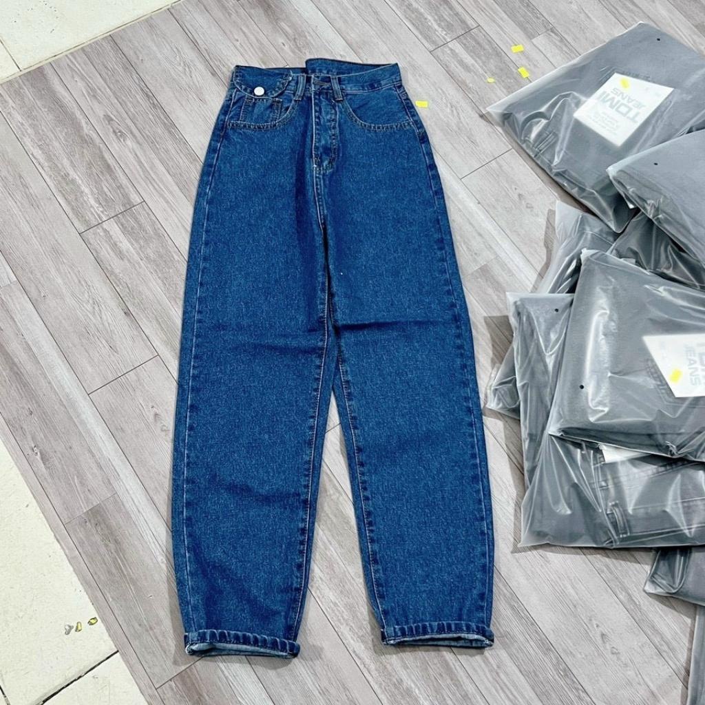 Quần jean nữ - Quần baggy nữ cao cấp dáng suông phong cách Ulzzang chất liệu bò dày dặn không giãn MT3024-3025 | BigBuy360 - bigbuy360.vn