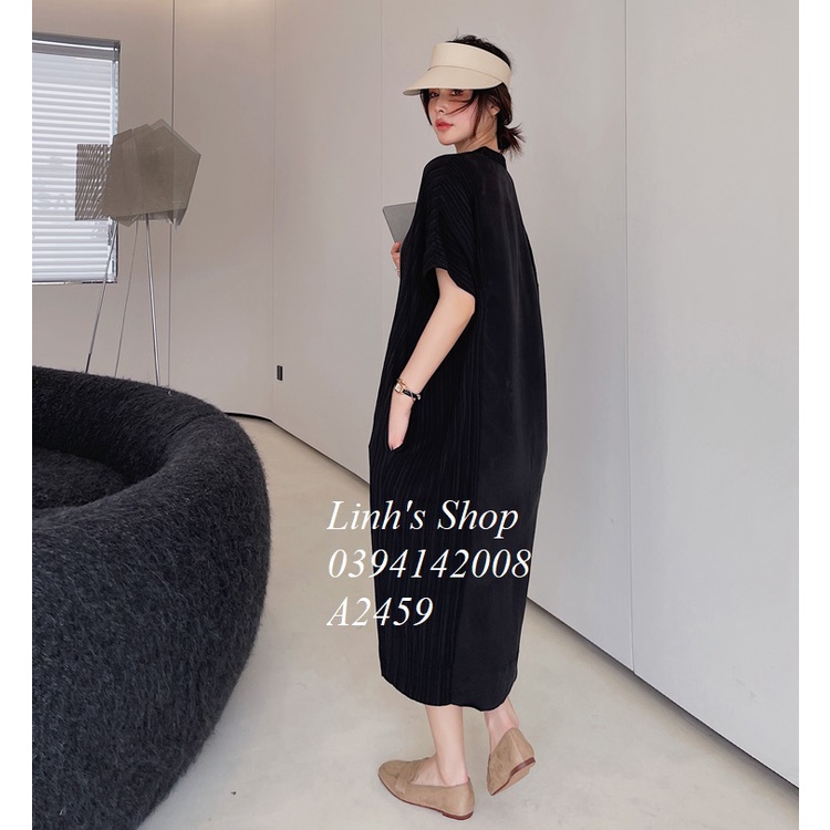 Váy Suông Đầm Suông Có 2 Túi A2459