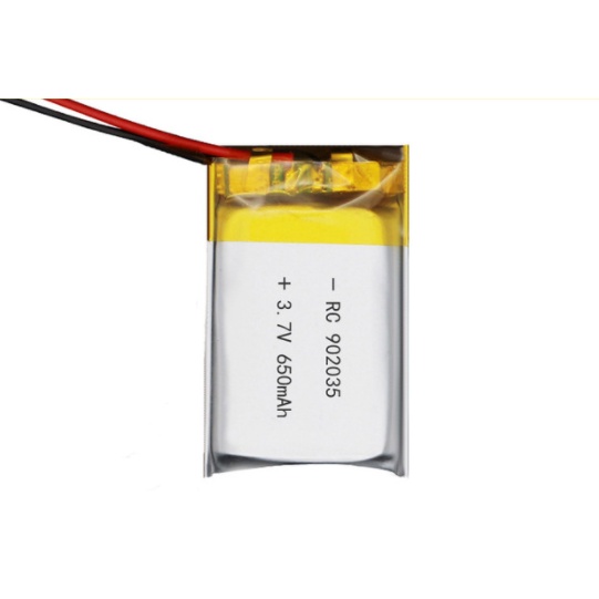 Pin Lithium - Ion 3.7V 902035 650mah