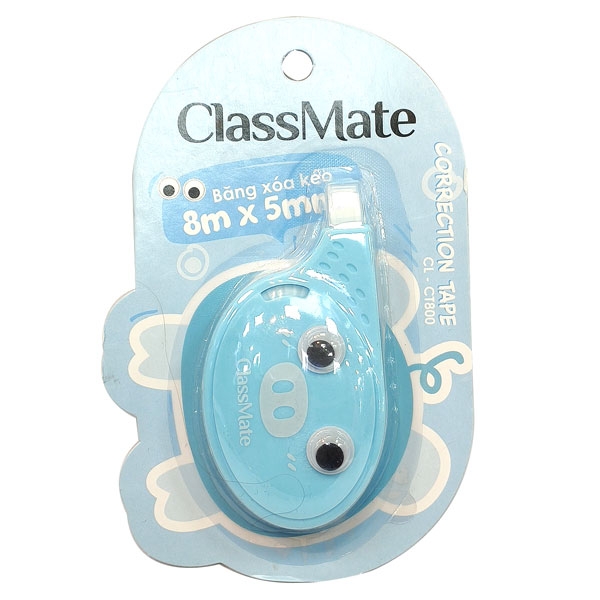 Xóa Kéo 5 mm x 8 m - ClassMate CL-CT800 - Xanh Da Trời