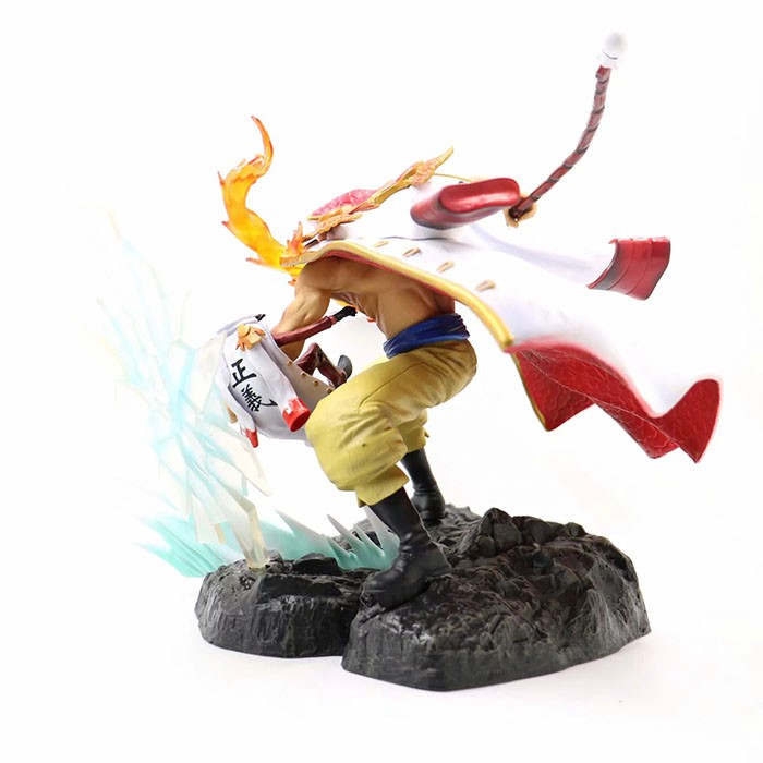 Mô hình Râu trắng đại chiến đô đốc Akainu ( one piece