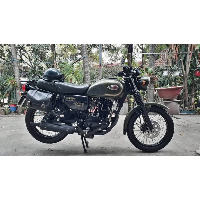 Túi treo xe Kawasaki W175, Kawasaki, W175, tui treo xe