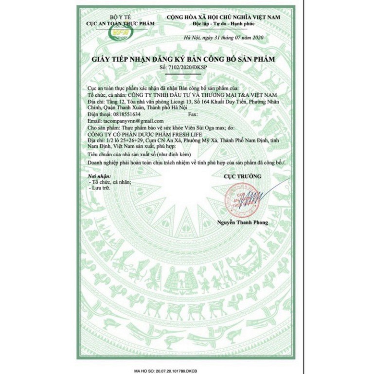 Viên Sủi Oga Max Chính Hãng - Hỗ Trợ Viêm Xoang Viêm Mũi Dị Ứng Tuýp 20 Viên