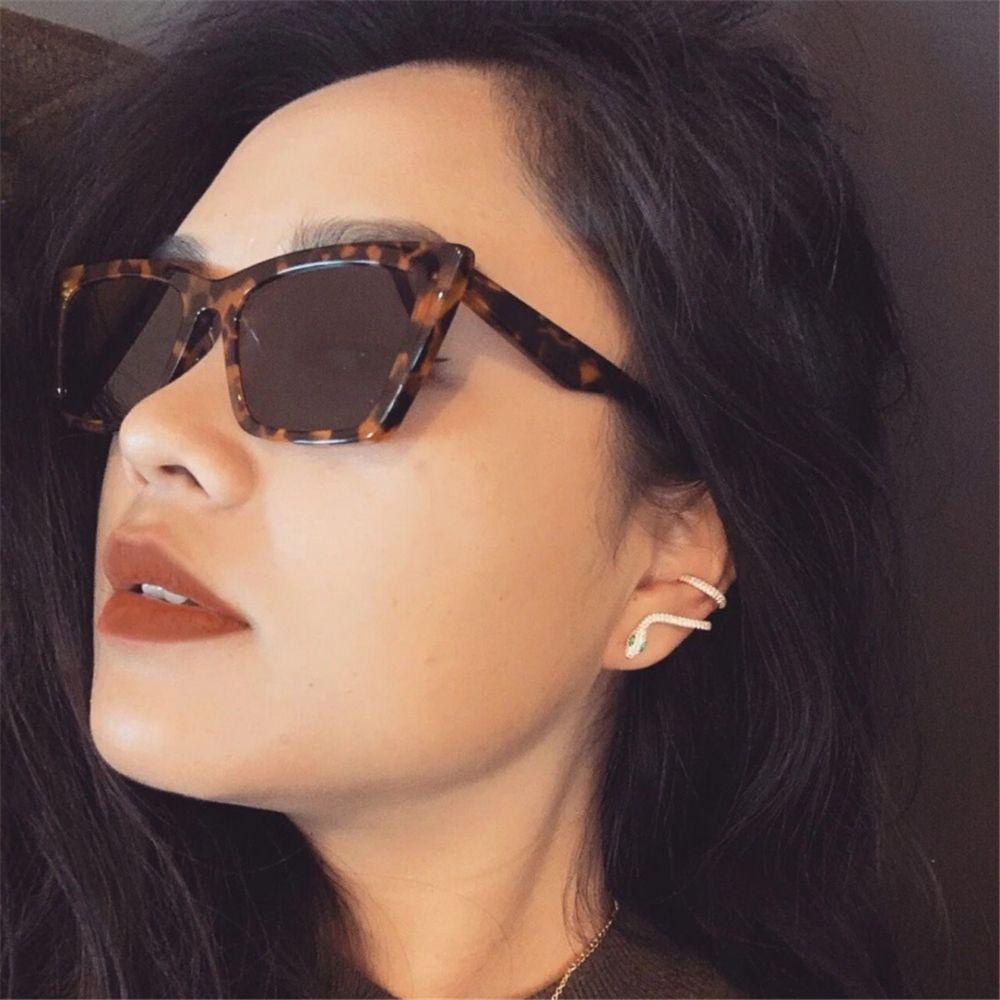 MIHAN1 2022 New Fashion Sunglasses Colorful Shades Square Sun Glasses Ins Popular UV400 Fashion Retro Vintage Female Eyewear