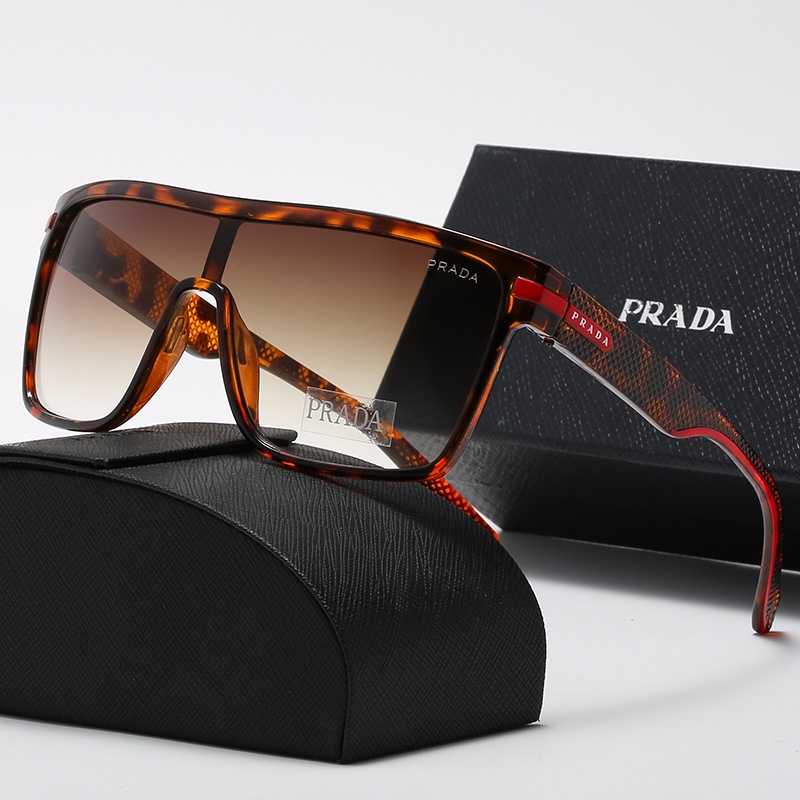 ! Prada! Kính mát phân cực chống tia UV 400 thời trang cho nam