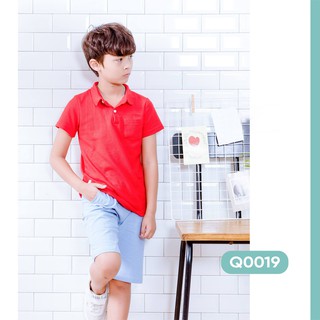 Quần lửng bé trai vải đũi nhăn q0019
