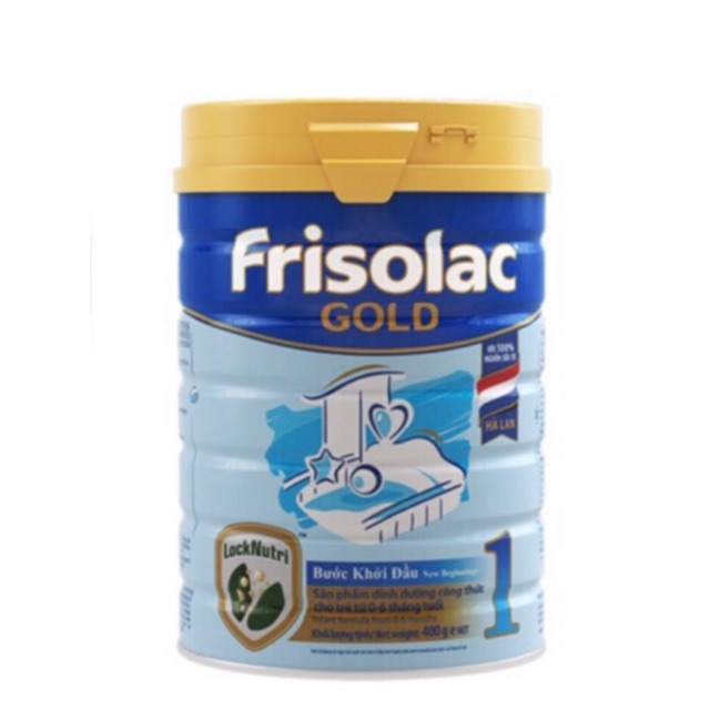 Sữa Frisolac gold 1 400g(mẫu mới)