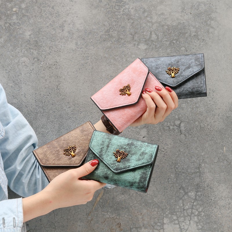 Ví nữ bỏ túi nhỏ ngắn cute dễ thương nhiều ngăn cao cấp đựng tiền V07