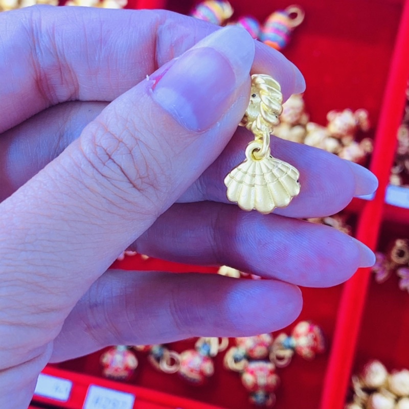 Charm Sò May Mắn làm vòng DIY