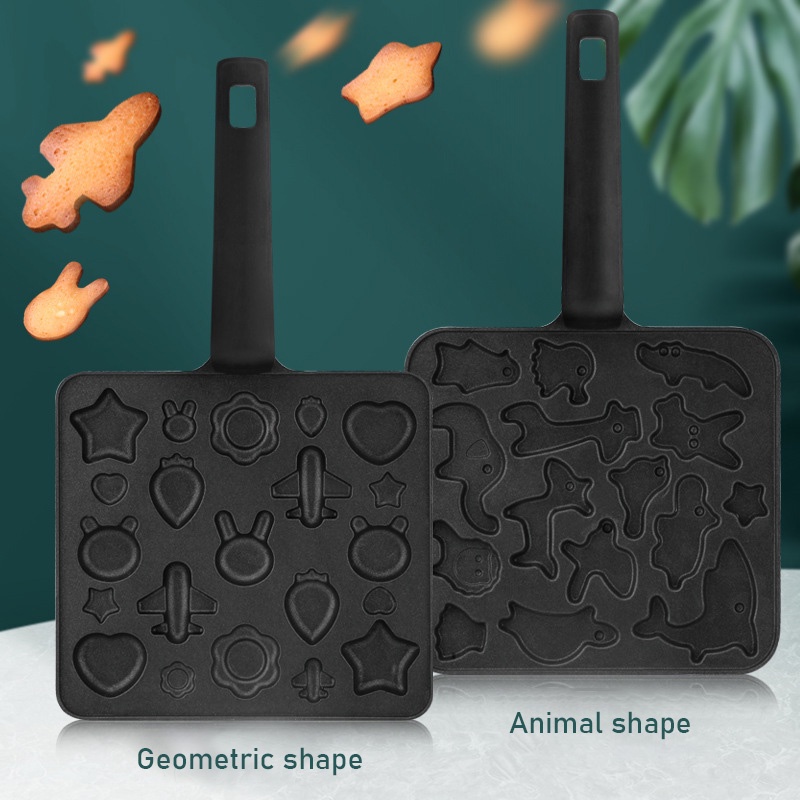 Khuôn Làm Bánh Waffle Chống Dính Trọng Lượng Nhẹ Tiện Dụng